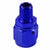 Blue 8AN Female Flare-1/8" NPT Male Reducer Swivel Hose B-Nut Fitting Adapter BuildFastCar