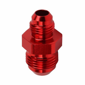 Red Aluminum 6AN Male-8AN Male Flare Reducer Union Oil/Fuel Fitting Adapter BuildFastCar