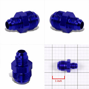 Blue Aluminum 6AN Male-10AN Male Flare Reducer Union Oil/Fuel Fitting Adapter BuildFastCar