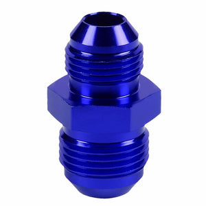 Blue Aluminum 8AN Male-10AN Male Flare Reducer Union Oil/Fuel Fitting Adapter BuildFastCar