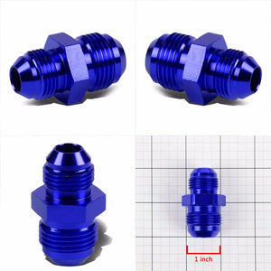 Blue 10AN Male-12AN Male Flare Reducer Union Oil/Fuel Hose/Line Fitting Adapter BuildFastCar