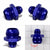Blue 12AN Male-20AN Male Flare Reducer Union Oil/Fuel Hose/Line Fitting Adapter BuildFastCar