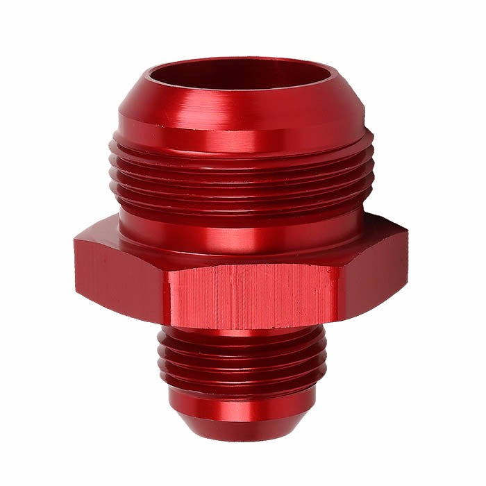 Red 12AN Male-20AN Male Flare Reducer Union Oil/Fuel Hose/Line Fitting Adapter BuildFastCar