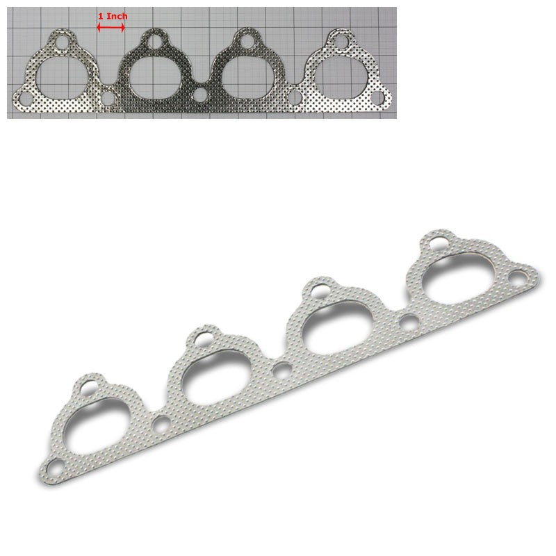 Graphite Aluminum Gasket for Honda D-Series D13-D15 Turbo/Engine/Manifold/Pipe-Performance-BuildFastCar
