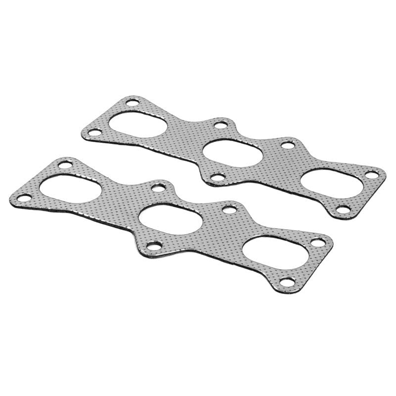 Graphite Aluminum Header/Manifold/Exhaust Gasket for Ford 93-97 Probe/ MX-6 V6-Performance-BuildFastCar