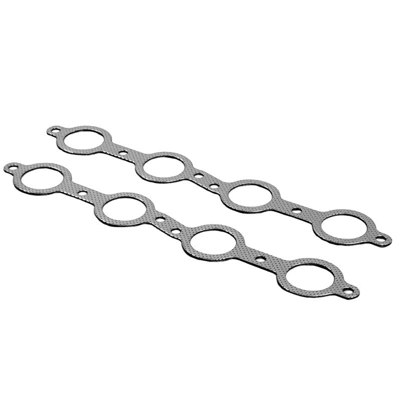 Graphite Aluminum Header/Manifold/Exhaust Gasket for Chevy 02-11 Silverado V8-Performance-BuildFastCar