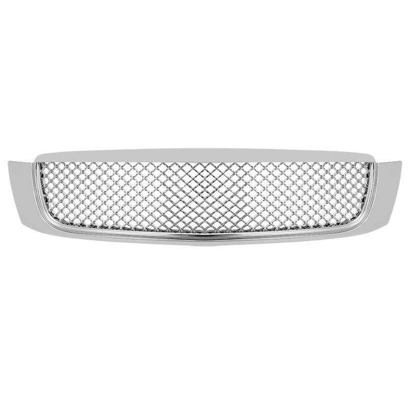 Chrome Diamond Mesh Style Front Grille Grill For Cadillac 00-05 DeVille 4.6L-Exterior-BuildFastCar