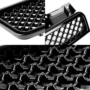 Black Diamond Mesh Style Front Grille For 07-12 Avalanche/Tahoe/Suburban GMT900-Exterior-BuildFastCar