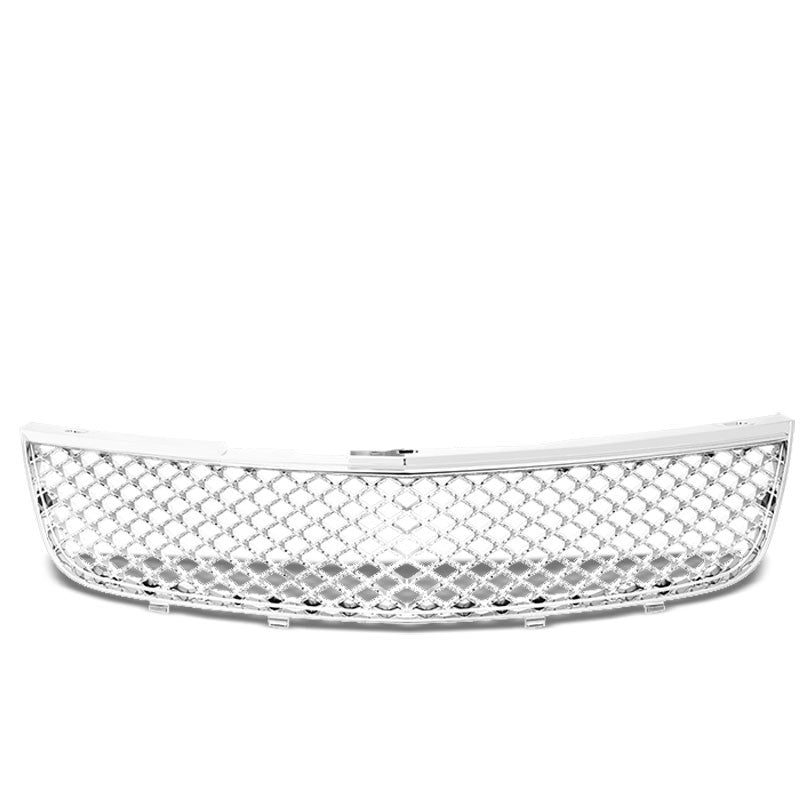 Chrome Diamond Mesh Style Front Grille For 00-05 Impala Base/LS/SS V6 3.4L/3.8L-Exterior-BuildFastCar