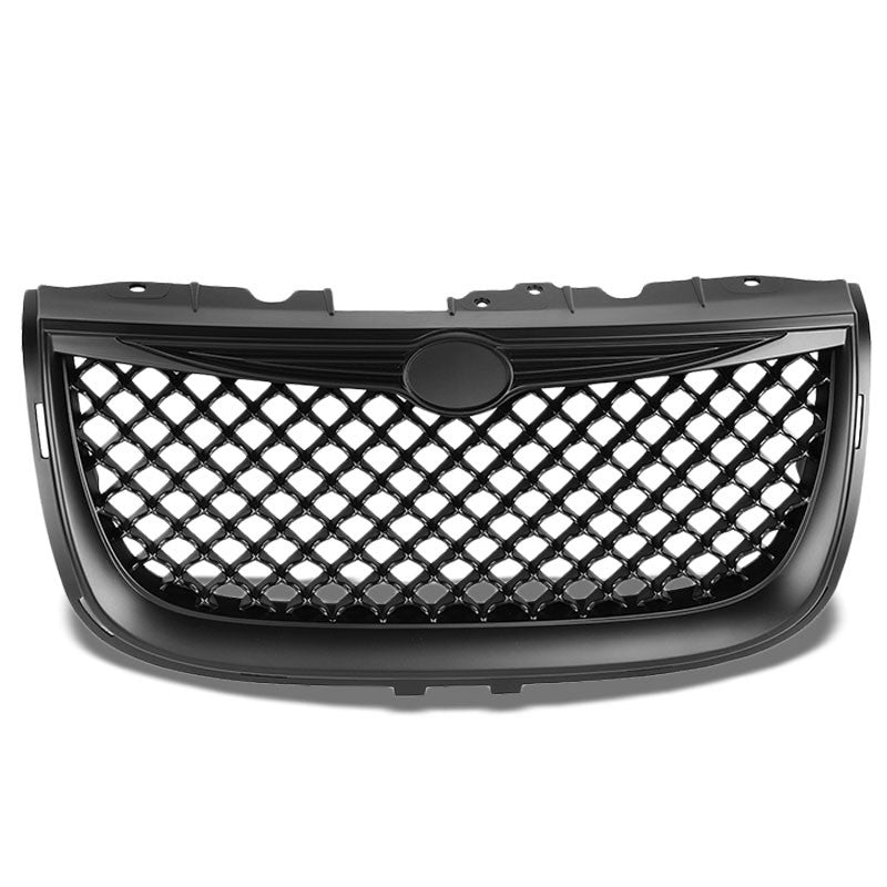 Black Diamond Mesh Style Front Grille Grill For Chrysler 99-04 300M 3.5L SOHC-Exterior-BuildFastCar