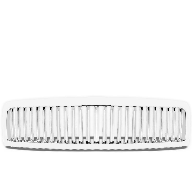 Chrome Vertical Style Front Grille For Dodge 95-01 Ram 1500 3.9L/5.2L/5.9L/8.0L-Exterior-BuildFastCar
