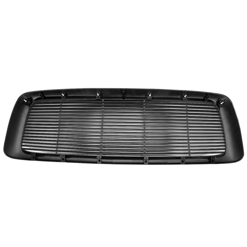 Black Vent Style Replacement Grille For Dodge 02-05 Ram 1500/2500/3500 V8/V10-Exterior-BuildFastCar