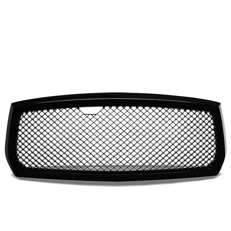 Black Diamond Mesh Style Replacement Grille For Dodge 05-07 Dakota ND V6/V8-Exterior-BuildFastCar