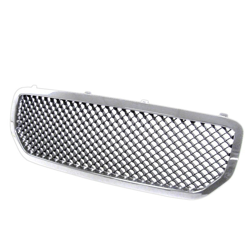 Chrome Diamond Mesh Style Replacement Grille For Dodge 05-08 Magnum LX V6/V8-Exterior-BuildFastCar