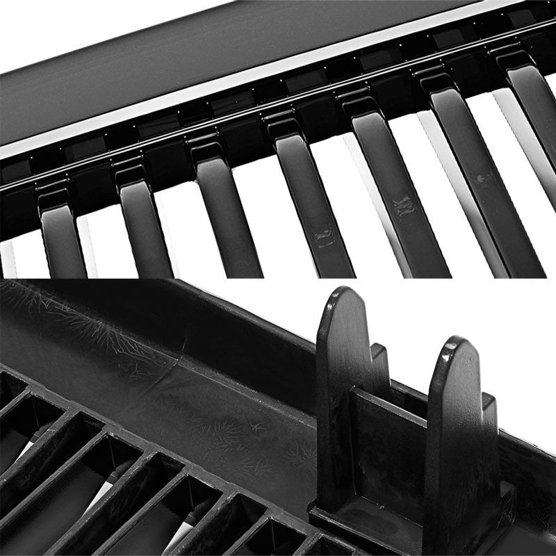 Black Vertical Style Replacement Front Grille For 05-07 Ford F-250 Super Duty-Grilles-BuildFastCar