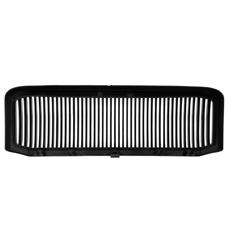 Black Vertical Style Replacement Front Grille For 05-07 Ford F-250 Super Duty-Grilles-BuildFastCar