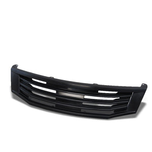 Black Mugen Style Replacement Front Grille For 08-10 Accord Sedan 2.4L/3.5L-Exterior-BuildFastCar