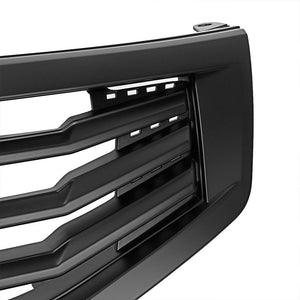 Black Mugen Style Replacement Front Grille For 08-10 Accord Sedan 2.4L/3.5L-Exterior-BuildFastCar