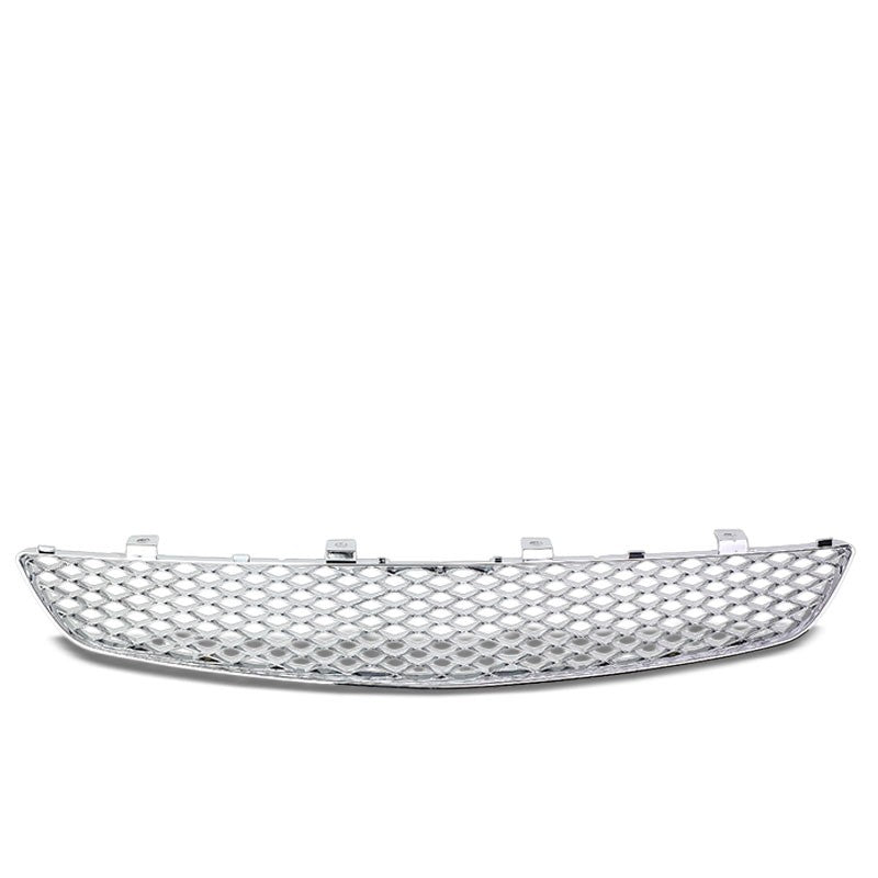 Chrome Type-R Mesh Style Replacement Grille For 02-05 Civic Si/SiR EP3 2.0L DOHC-Exterior-BuildFastCar