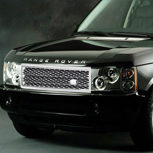Chrome Honeycomb Mesh Style Front Grille For 03-05 Range Rover HSE Sport V8-Exterior-BuildFastCar