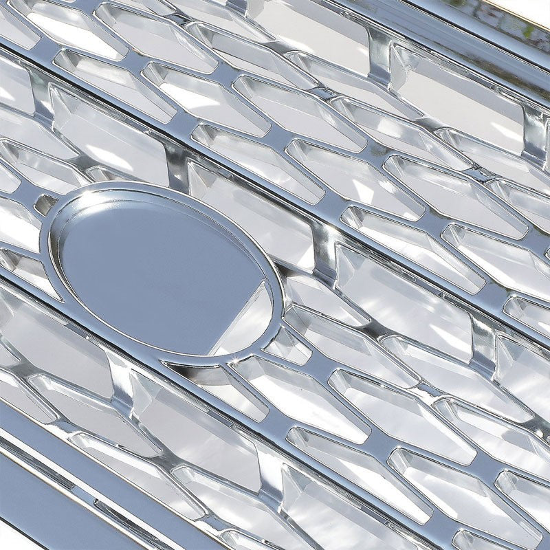 Chrome Honeycomb Mesh Style Front Grille For 03-05 Range Rover HSE Sport V8-Exterior-BuildFastCar