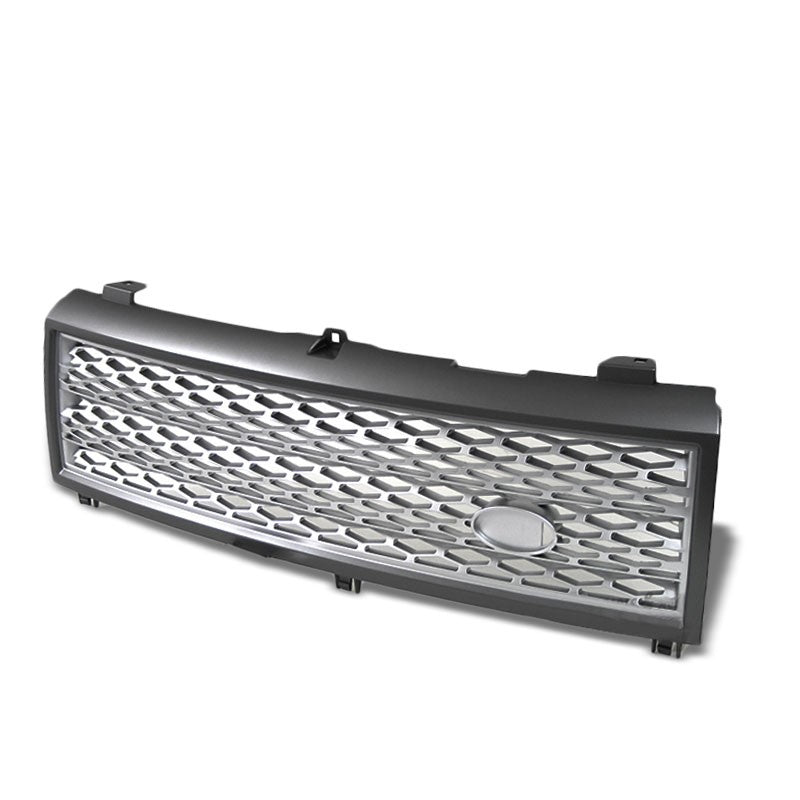 Gray Frame/Silver Mesh Style Front Grille 03-05 Range Rover HSE ...