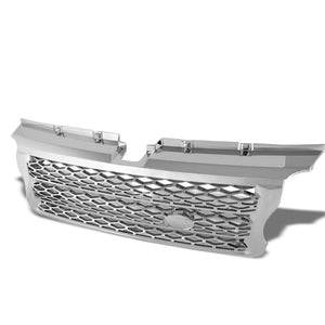 Chrome Diamond Mesh Style Replacement Grille For 06-09 Range Rover Sport L320 V8-Exterior-BuildFastCar
