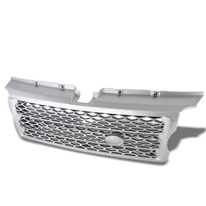 Silver Diamond Mesh Style Replacement Grille For 06-09 Range Rover Sport L320 V8-Exterior-BuildFastCar