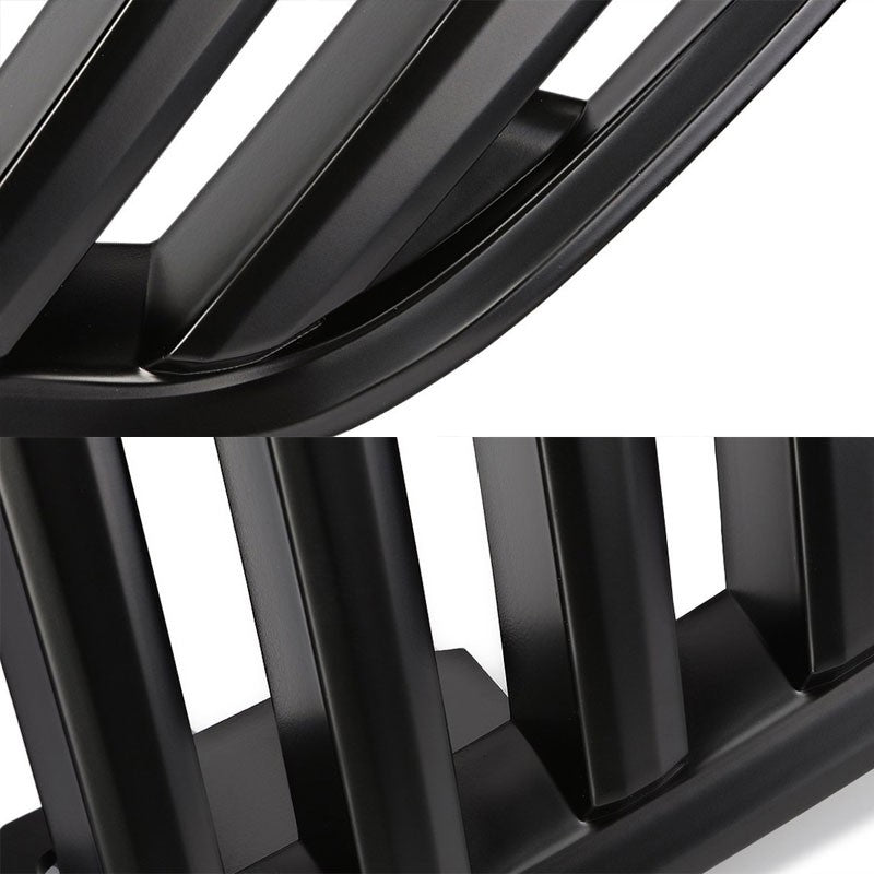 Black Vertical Style Replacement Grille For Lexus 98-05 GS Base 3.0L/4.0L/4.3L-Exterior-BuildFastCar