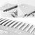 Chrome Vertical Style Replacement Front Grille For 06-07 Lexus GS430 Base 4.3L-Grilles-BuildFastCar