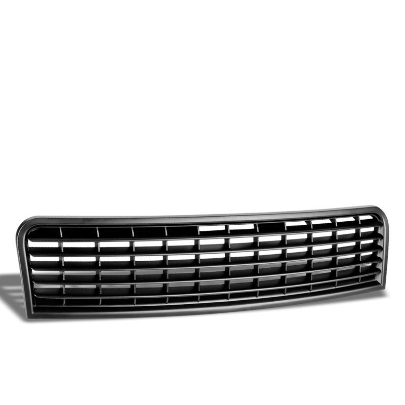 Black Vent Style Replacement Front Grille For 00-05 A4 B6 1.8L/2.0L/3.0L/3.2L-Exterior-BuildFastCar
