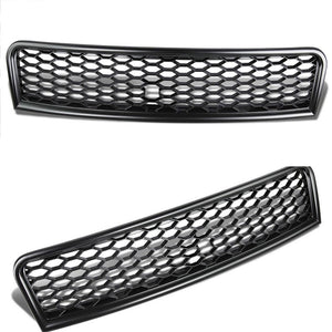 Black Mesh RS Style Replacement Front Grille For 00-05 A4 B6 Typ 8E/8H Base-Exterior-BuildFastCar