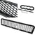 Black Mesh RS Style Replacement Front Grille For 00-05 A4 B6 Typ 8E/8H Base-Exterior-BuildFastCar