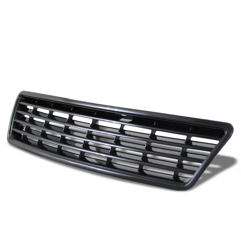 Black Vent Style Replacement Grille For Audi 98-01 A6 C5 Typ 4B Base 2.8L/4.2L-Exterior-BuildFastCar