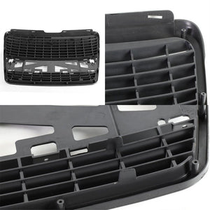 Black Vent Style Front Grille For 05-07 Audi A6/Quattro Typ 4F 3.0L/3.2L DOHC-Grilles-BuildFastCar