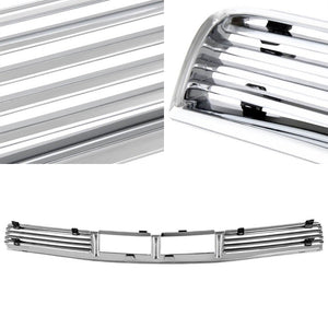 Chrome Vent Style Front Replacement Grille Grill For 05-09 Mustang Base 4.0L-Exterior-BuildFastCar