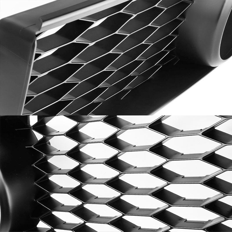 Black Honeycomb Mesh Style Front Grille For Ford 05-09 Mustang GT V8 DOHC/SOHC-Exterior-BuildFastCar