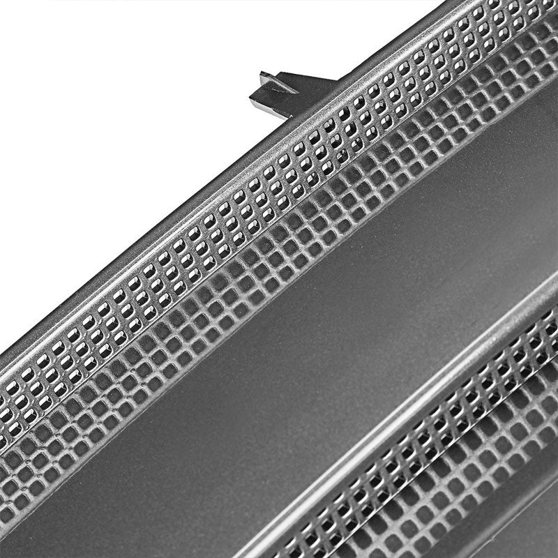 Grey Body/Silver Fender Style Side Vent Grille For 03-12 Land Rover Range Rover-Exterior-BuildFastCar