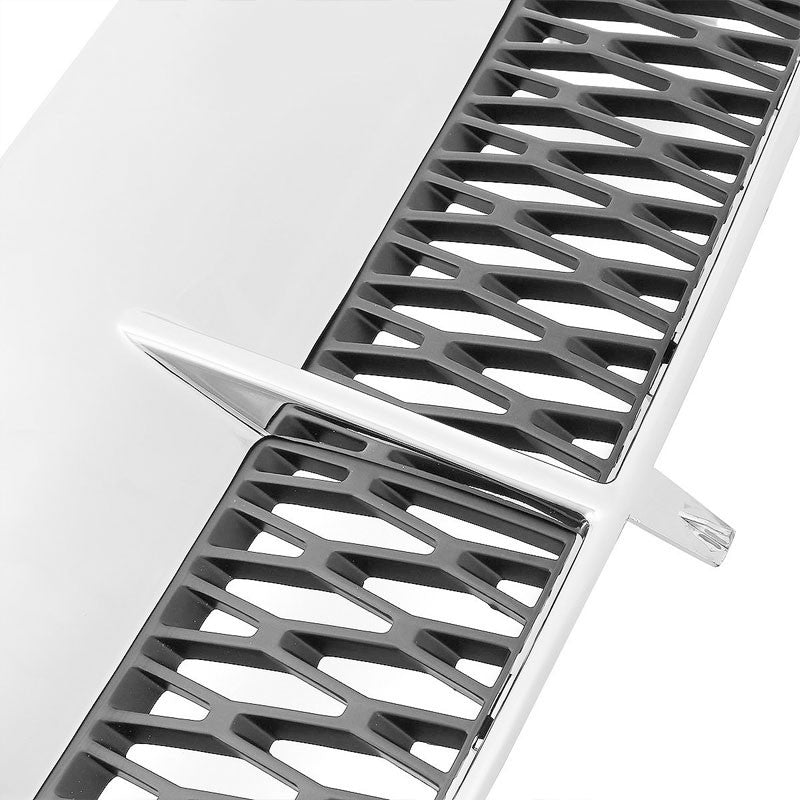 Chrome Body/Black Honeycomb Mesh Side Vent Grille For 03-10 Range Rover V8 DOHC-Exterior-BuildFastCar