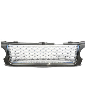 Gray Body/CH Frame/SL Honeycomb Mesh Style Front Grille For 10-11 Range Rover V8-Exterior-BuildFastCar