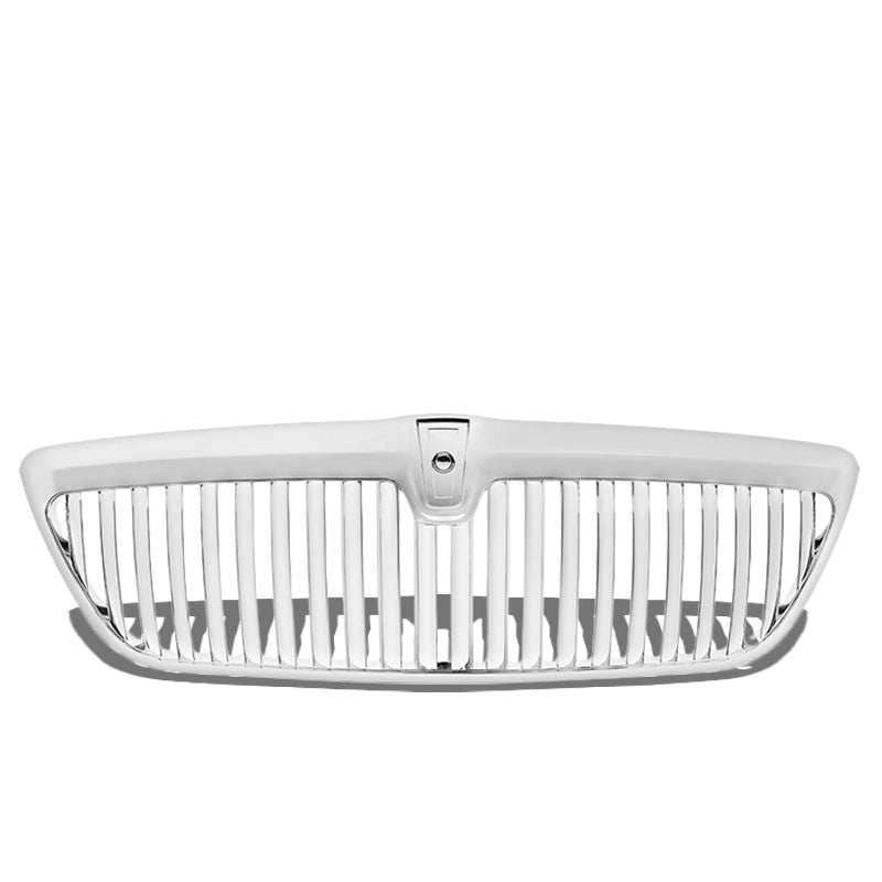 Chrome Vertical Style Front Grille Grill For Lincoln 98-02 Navigator 5.4L DOHC-Exterior-BuildFastCar