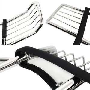 Chrome Mild Steel Front Bumper Grill Guard For 02-06 Avalanche 8.1L V8+Cladding-Exterior-BuildFastCar