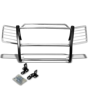 Chrome Mild Steel Front Bumper Grill Guard For 02-06 Avalanche 8.1L V8+Cladding-Exterior-BuildFastCar