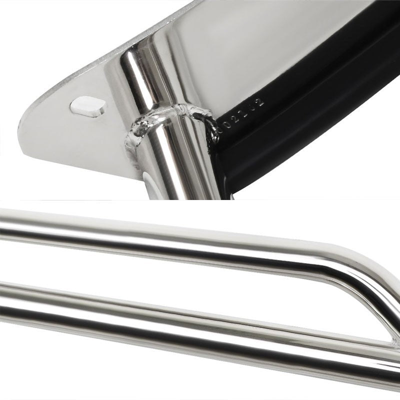 Chrome Mild Steel Front Bumper Brush Grill Guard For 03-06 Silverado 2500HD/3500-Exterior-BuildFastCar