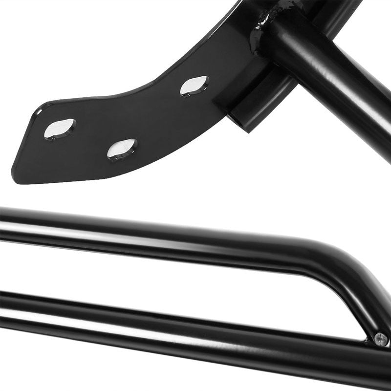 Black Mild Steel Front Bumper Brush Grill Guard For 02-09 Trailblazer/02-06 EXT-Exterior-BuildFastCar