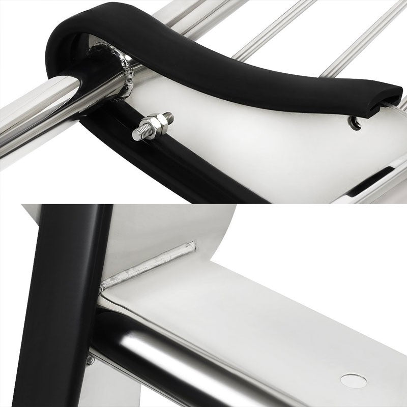 Chrome Mild Steel Front Bumper Brush Grill Guard For 02-09 Trailblazer/02-06 EXT-Exterior-BuildFastCar