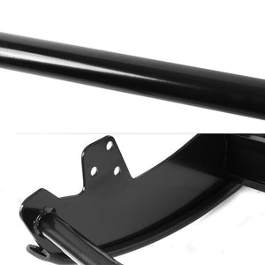 Black Mild Steel Front Bumper Brush Grill Guard For 07-13 Silverado 2500/3500/HD-Exterior-BuildFastCar
