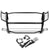 Black Mild Steel Front Bumper Grill Guard For 06-08 Ram 1500/06-09 Ram 25/3500-Exterior-BuildFastCar