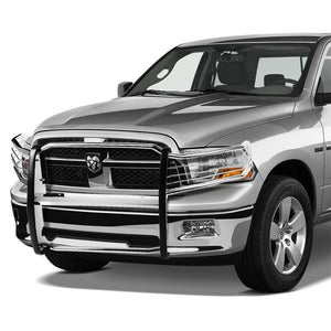 Chrome Mild Steel Front Bumper Brush Grill Protection Guard For 09-17 Ram 1500-Exterior-BuildFastCar