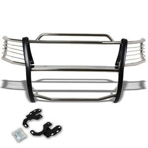 Chrome Mild Steel Front Bumper Grill Guard For 99-02 Expedition/F-150/99 F-250-Exterior-BuildFastCar